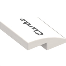 Part 15068pb333 - Slope, Curved 2 x 2 x 2/3 with Black 'turbo' Pattern