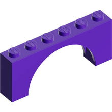 Part 15254 - Arch 1 x 6 x 2 - Medium Thick Top without Reinforced Underside