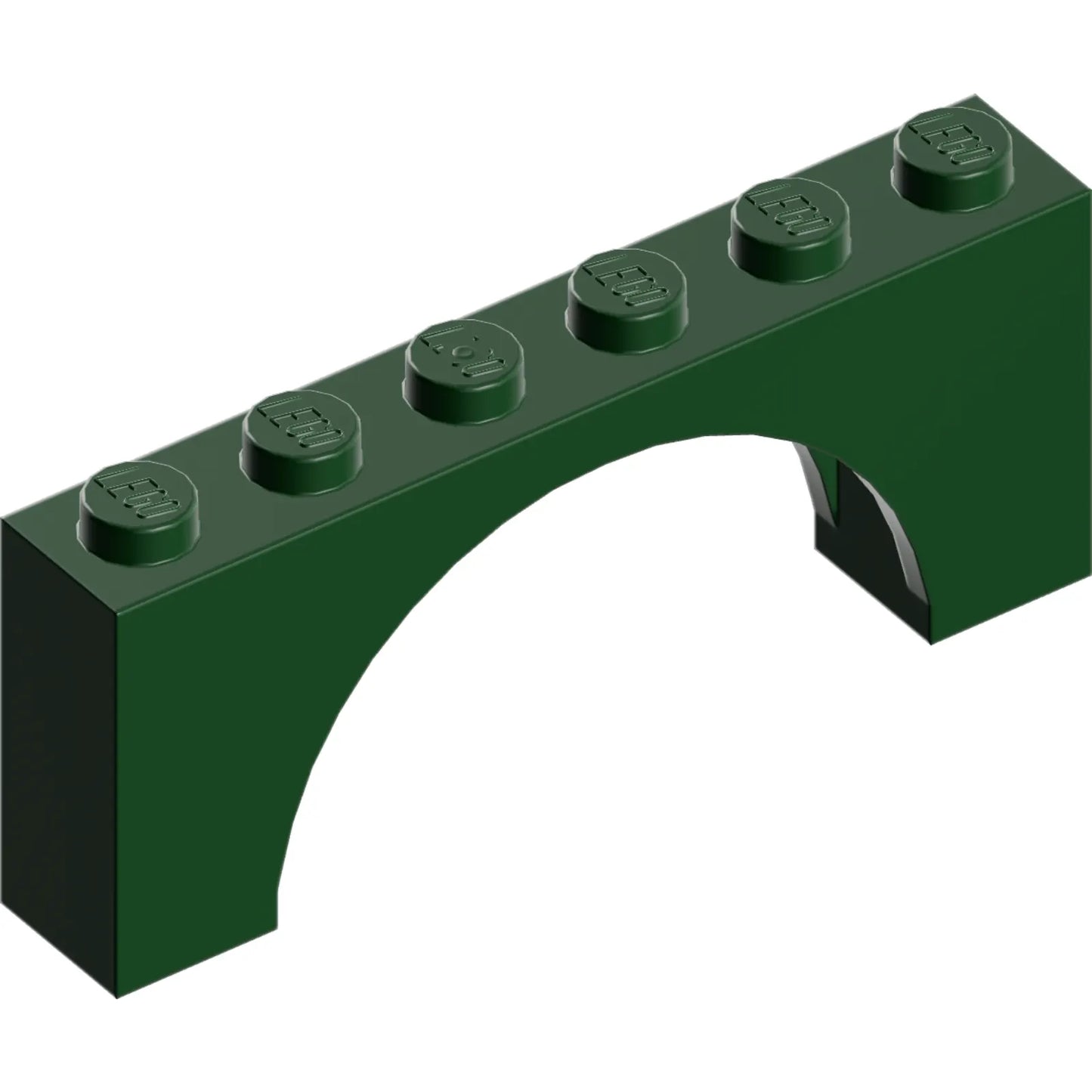 Part 15254 - Arch 1 x 6 x 2 - Medium Thick Top without Reinforced Underside