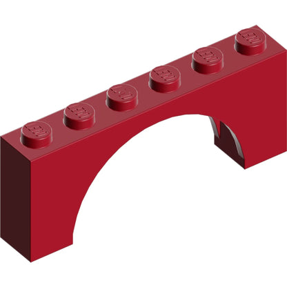 Part 15254 - Arch 1 x 6 x 2 - Medium Thick Top without Reinforced Underside