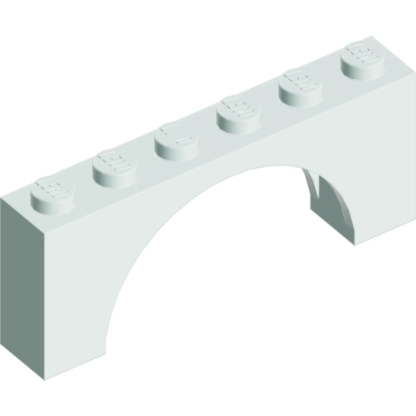 Part 15254 - Arch 1 x 6 x 2 - Medium Thick Top without Reinforced Underside