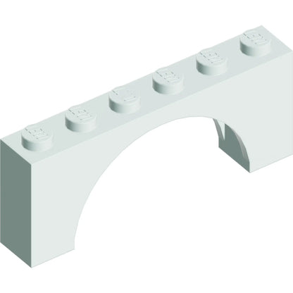 Part 15254 - Arch 1 x 6 x 2 - Medium Thick Top without Reinforced Underside