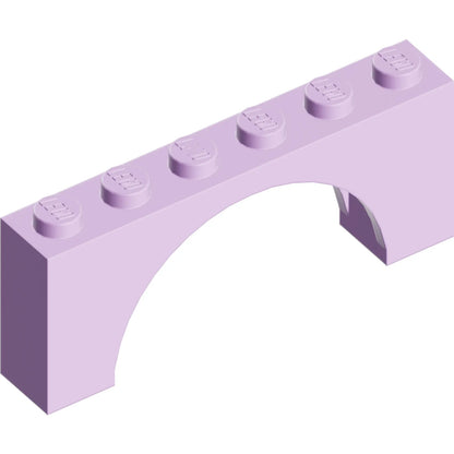 Part 15254 - Arch 1 x 6 x 2 - Medium Thick Top without Reinforced Underside