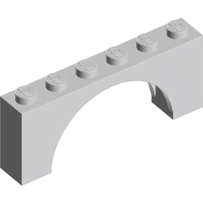 Part 15254 - Arch 1 x 6 x 2 - Medium Thick Top without Reinforced Underside