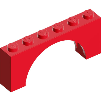Part 15254 - Arch 1 x 6 x 2 - Medium Thick Top without Reinforced Underside