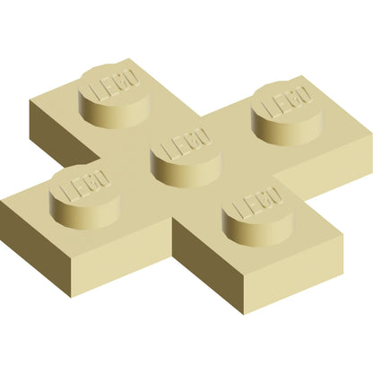 Teil 15397 - Platte, modifiziertes 3 x 3 Kreuz
