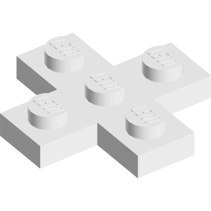 Teil 15397 - Platte, modifiziertes 3 x 3 Kreuz