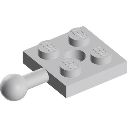 Part 15456 - Plate, Modified 2 x 2 with Tow Ball and Hole