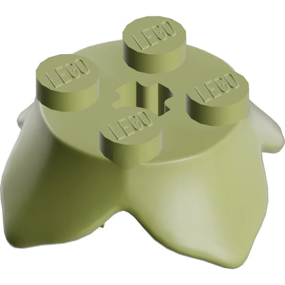 Part 15469 - Plant Leaves 2 x 2 with 4 Petals and Axle Hole