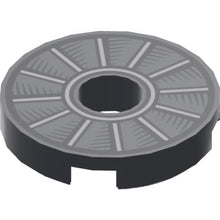 Part 15535pb01 - Tile, Round 2 x 2 with Hole with Rotor Blade Pattern