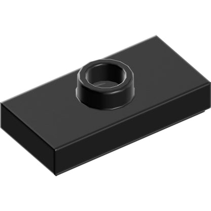 Part 15573 - Plate, Modified 1 x 2 with 1 Stud with Groove and Bottom Stud Holder (Jumper)