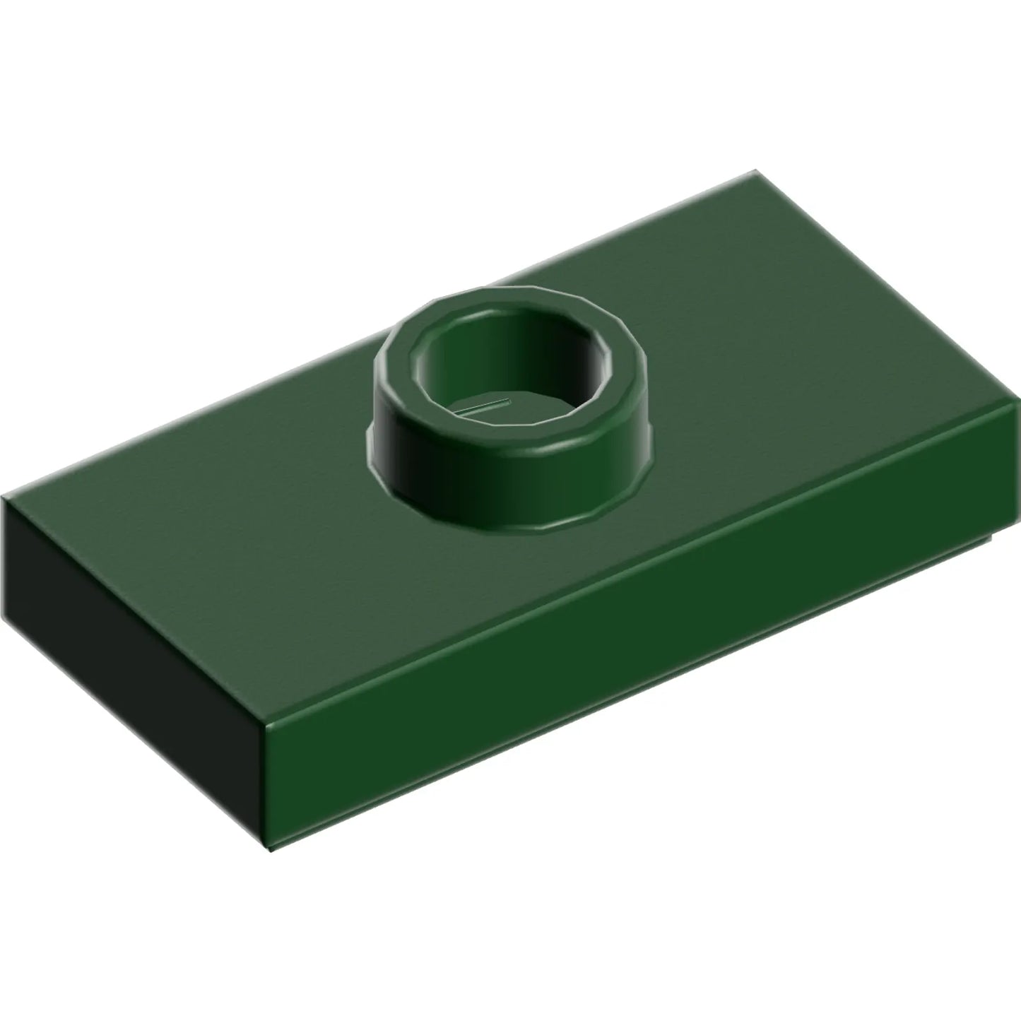 Part 15573 - Plate, Modified 1 x 2 with 1 Stud with Groove and Bottom Stud Holder (Jumper)