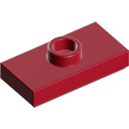 Part 15573 - Plate, Modified 1 x 2 with 1 Stud with Groove and Bottom Stud Holder (Jumper)