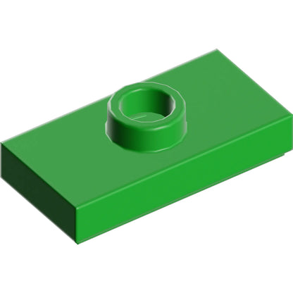 Part 15573 - Plate, Modified 1 x 2 with 1 Stud with Groove and Bottom Stud Holder (Jumper)