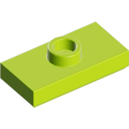Part 15573 - Plate, Modified 1 x 2 with 1 Stud with Groove and Bottom Stud Holder (Jumper)