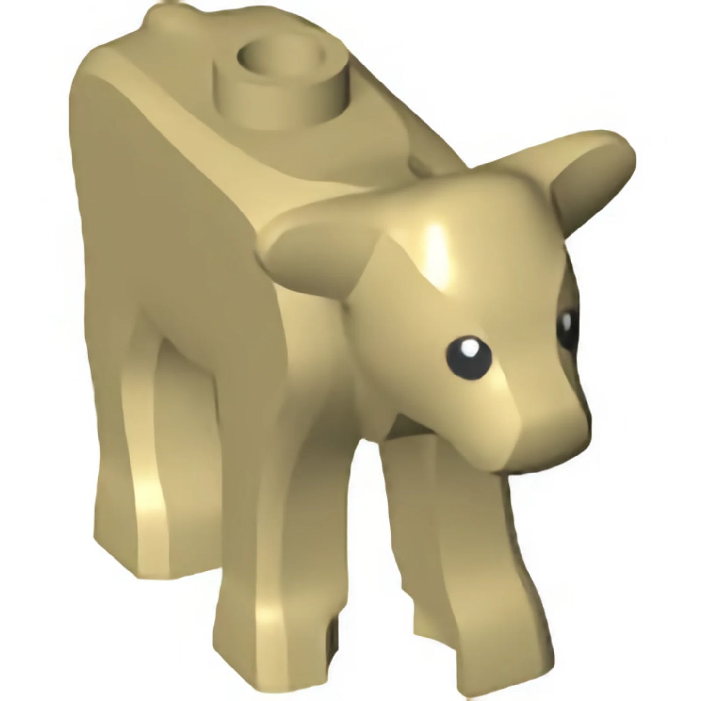 Part 1568pb01 - Calf with Black Eyes and White Pupils Pattern