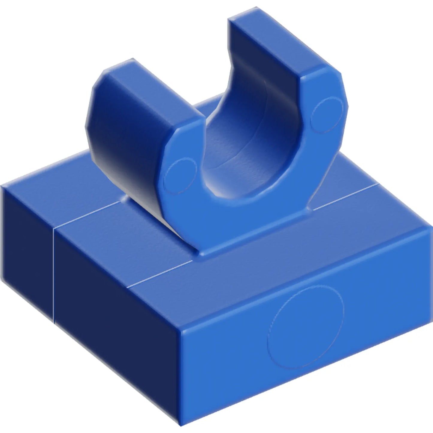 Part 15712 - Tile, Modified 1 x 1 with Open O Clip