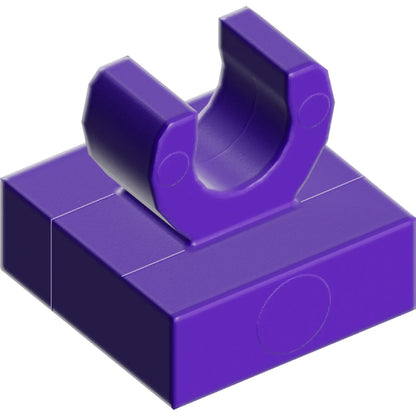 Part 15712 - Tile, Modified 1 x 1 with Open O Clip
