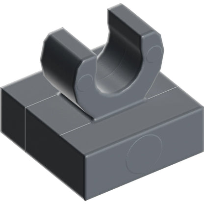 Part 15712 - Tile, Modified 1 x 1 with Open O Clip
