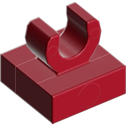 Part 15712 - Tile, Modified 1 x 1 with Open O Clip
