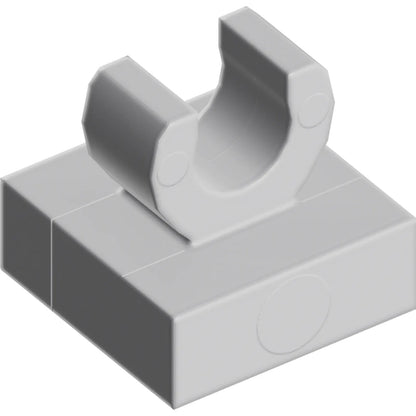 Part 15712 - Tile, Modified 1 x 1 with Open O Clip