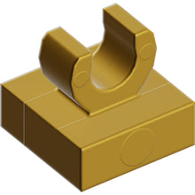Part 15712 - Tile, Modified 1 x 1 with Open O Clip