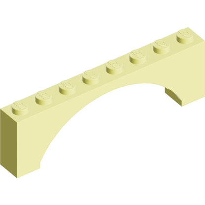 Part 16577 - Arch 1 x 8 x 2 Raised