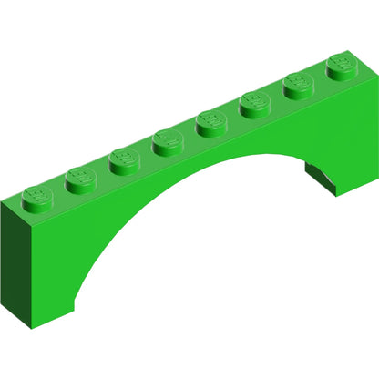 Part 16577 - Arch 1 x 8 x 2 Raised