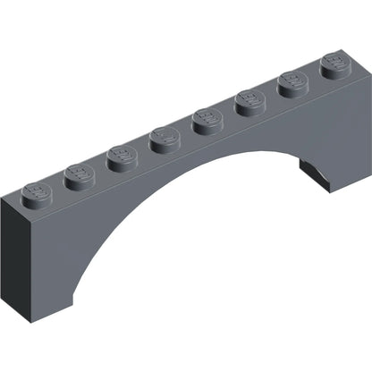 Part 16577 - Arch 1 x 8 x 2 Raised