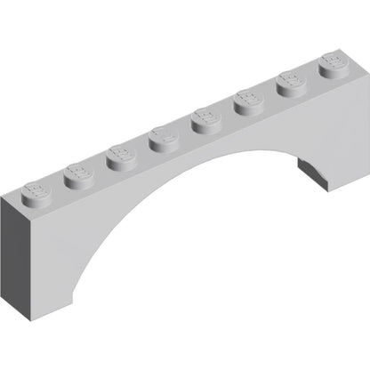 Part 16577 - Arch 1 x 8 x 2 Raised