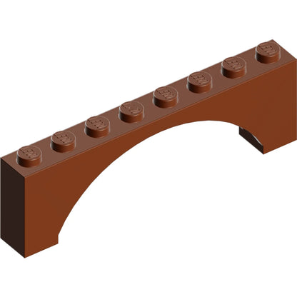 Part 16577 - Arch 1 x 8 x 2 Raised