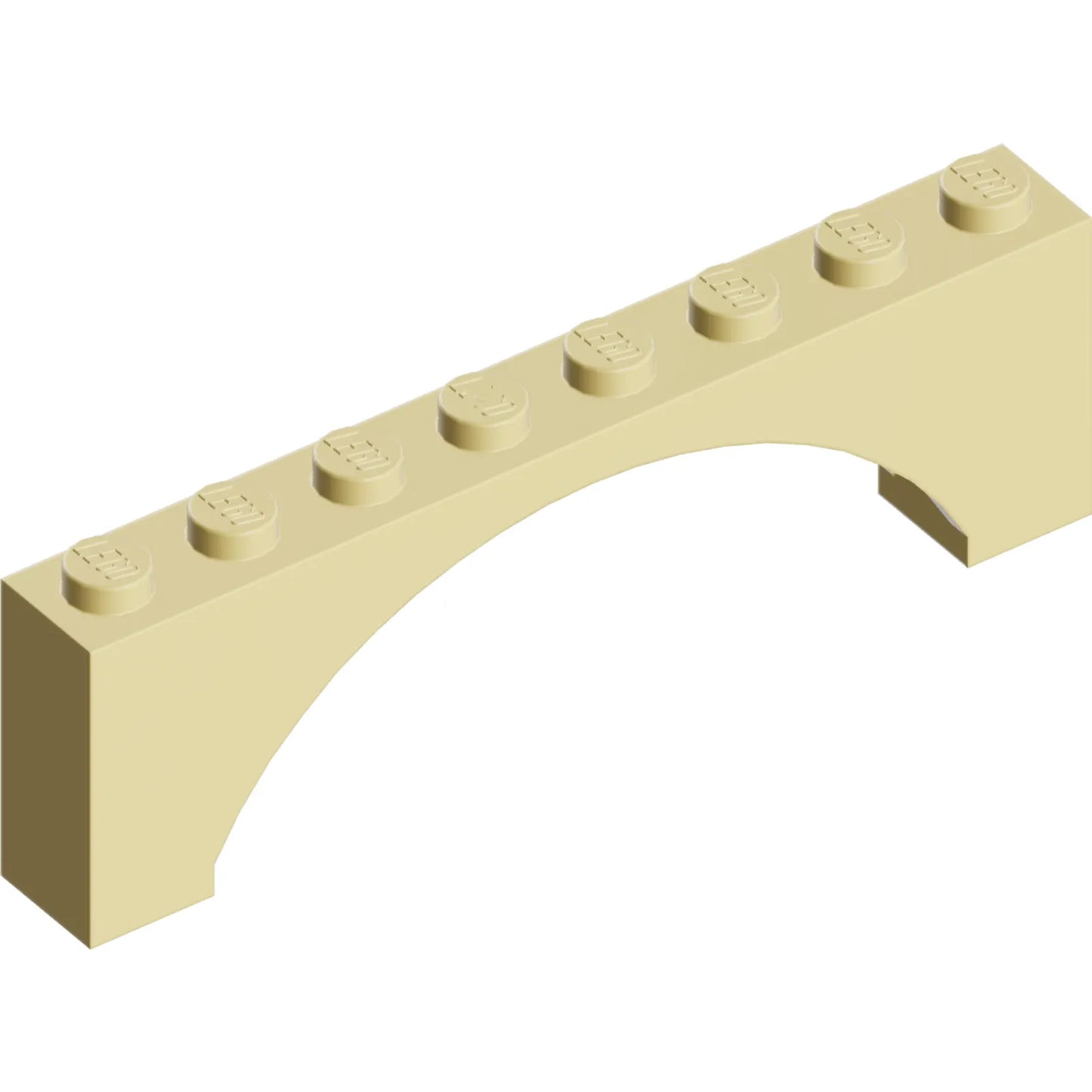 Part 16577 - Arch 1 x 8 x 2 Raised