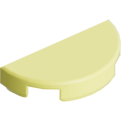 Part 1748 - Tile, Round 1 x 2 Half