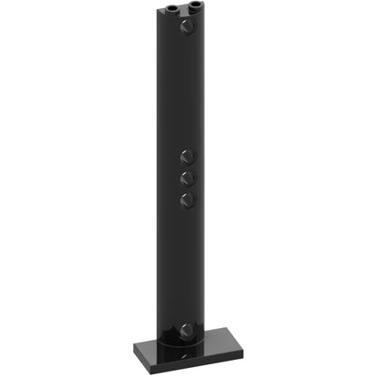 Part 1749 - Support 2 x 4 x 13 Semicircle with 5 Pin Holes
