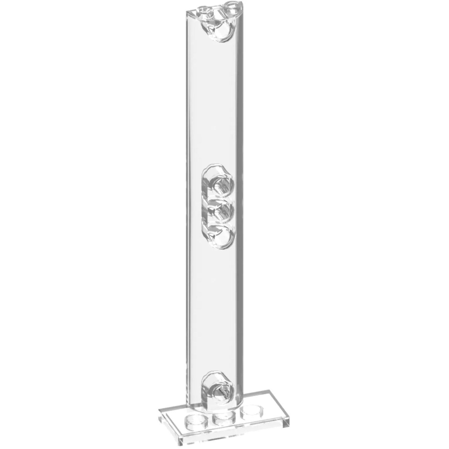 Part 1749 - Support 2 x 4 x 13 Semicircle with 5 Pin Holes