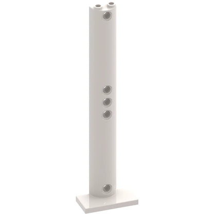 Part 1749 - Support 2 x 4 x 13 Semicircle with 5 Pin Holes