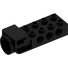 Part 18585 - Technic, Brick Modified 2 x 4 with Pin Holes and Flywheel Socket (Ninjago Airjitzu Flyer Handle)