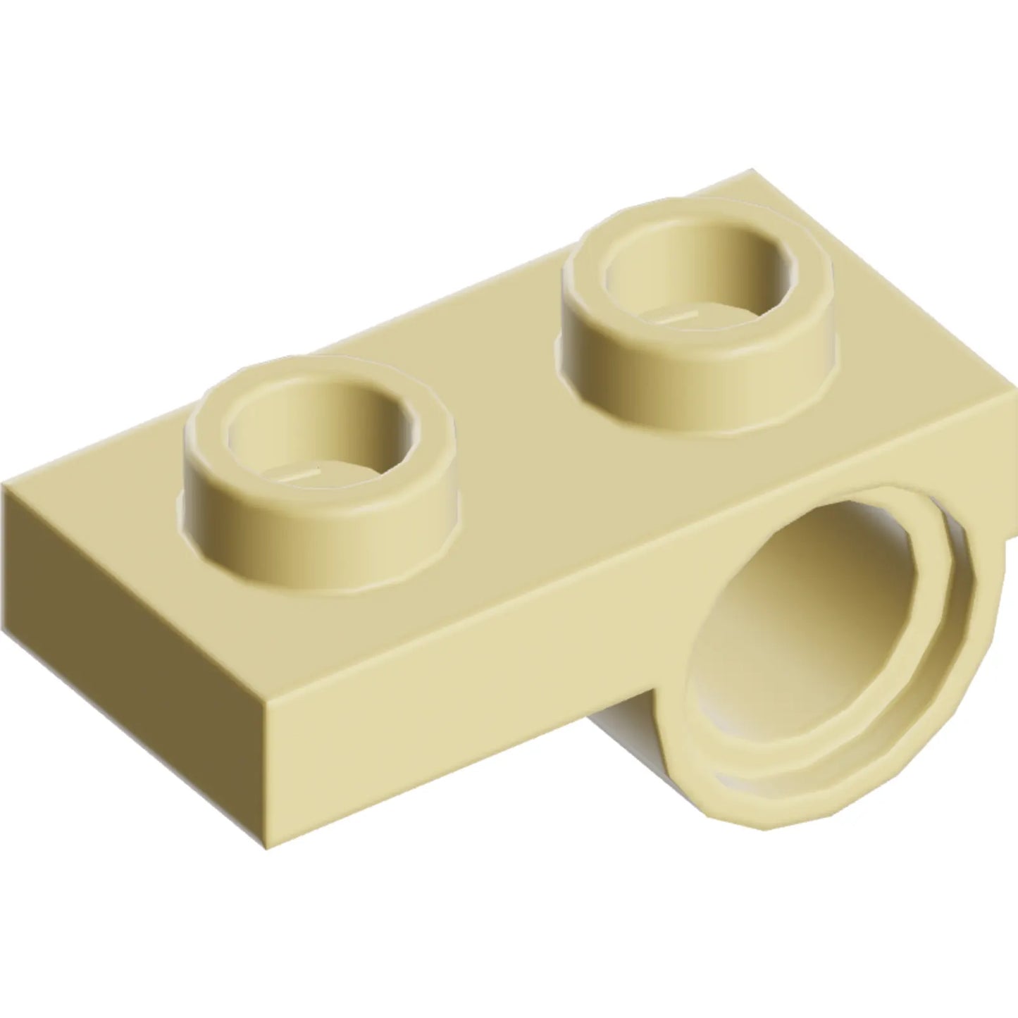 Part 18677 - Plate, Modified 1 x 2 with Pin Hole on Bottom