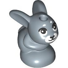 Part 18852pb06 - Bunny / Rabbit, Friends, Baby, Sitting with Black Eyes, Nose, and Whiskers and White Muzzle Pattern