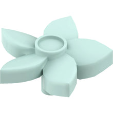 Part 18853 - Friends Accessories Hair Decoration, Flower with Pointed Petals and Small Pin