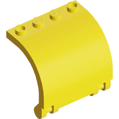 Part 18910 - Panel 3 x 4 x 3 Curved with Double Clip Hinge