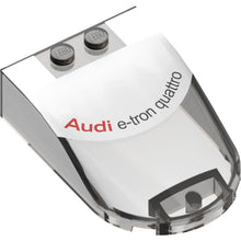 Part 18973pb03 - Windscreen 6 x 4 x 1 1/3 Canopy Straight Sides with 'Audi e-tron quattro' and Light Bluish Gray Roof Pattern