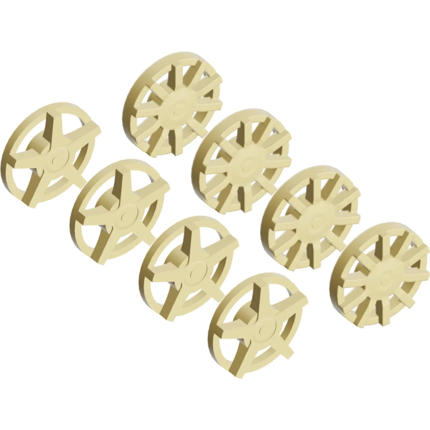 Part 18978 - Wheel Cover 5 Spoke and 10 Spoke for Wheel 18976, 8 in Bag - 4 of Each (Multipack)
