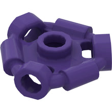 Part 1941 - Minifigure, Weapon Holder Ring with 3 Bars and 3 Bar Holes (Ninjago Aeroblade Center) - Open Stud