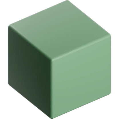 Part 19729 - Minifigure, Head, Modified Cube, Plain