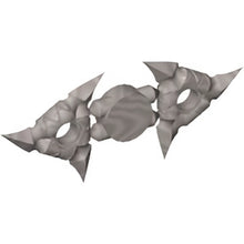 Part 19807 - Minifigure, Weapon Throwing Star (Shuriken) with Textured Grips, 2 on Sprue