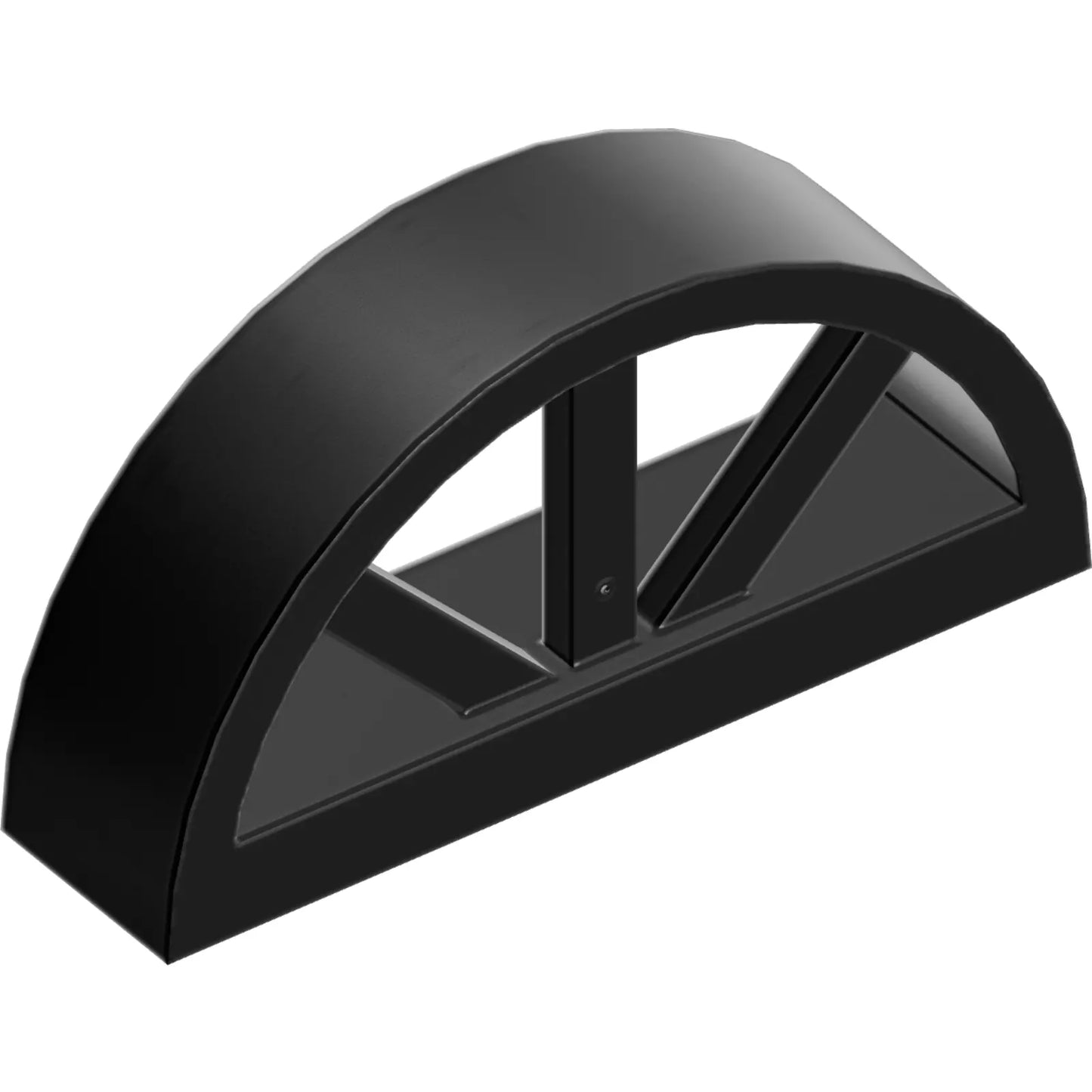 Part 20309 - Window 1 x 4 x 1 2/3 with Spoked Rounded Top