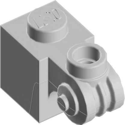 Teil 20310 - Stein, modifiziert 1 x 1 mit Schnecke und hohlem Bolzen