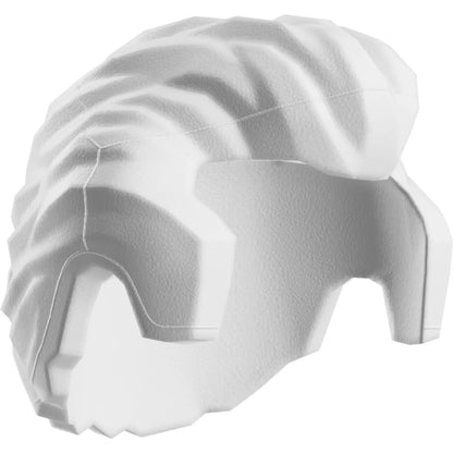 Teil 21268 - Minifigur, kurzes, nach hinten gekämmtes Haar mit Koteletten und Witwenspitz