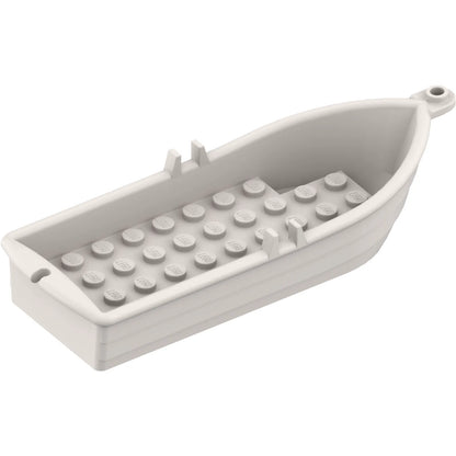 Part 21301 - Boat, 14 x 5 x 2 with Oarlocks without Hollow Inside Studs